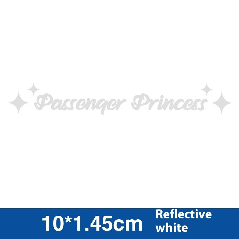 Passenger Princess Vinyl Sticker